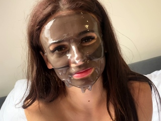 Small titted brunette amateur anal nailed at home