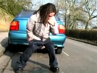 Amateur blondie solo anal masturbation