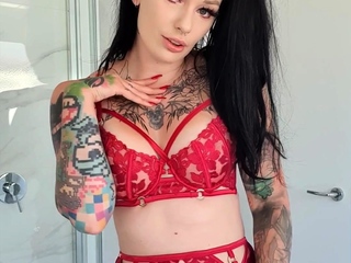 Hottest brunette solo webcam masturbation 2