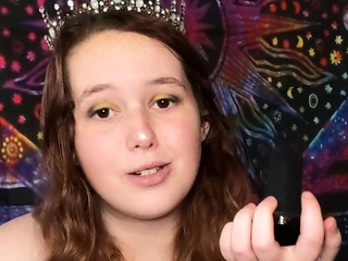 Kinky moist taco brunette anal toy play during masturbating