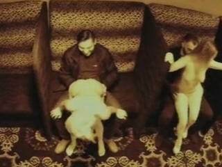 Strippers dance in the semi private room