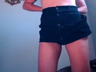 Brunette Solo Webcam Masturbation