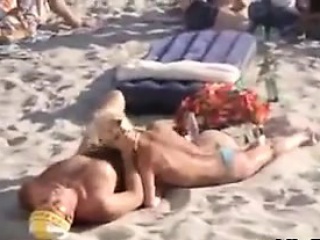 Blowjob Outdoors At The Beach...