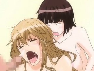 Shemale anime threesome...