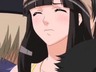 Charming Anime Vixen Getting Boobs Rubbed...