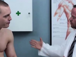 Young Straight Guy Strips For Gay Doctor...