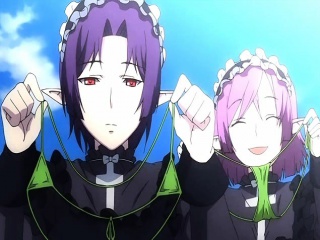 Maids Anime Threesome Fucked...