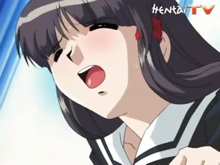 Busty hentai schoolgirl