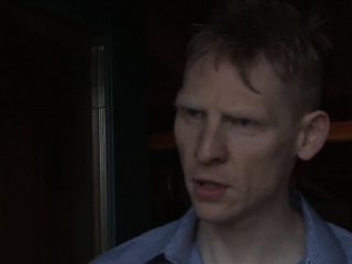 Tattooed redhead tgirl facesits while jerking