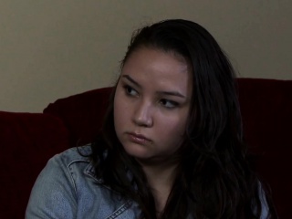 Mature ts babe jerks cock