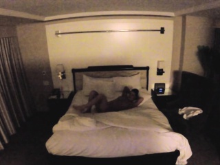 Nude Jezebelle Bond Hangs In Her Hotel Room...