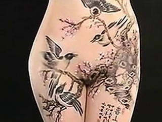 Chino Art Body Painting In Chine...