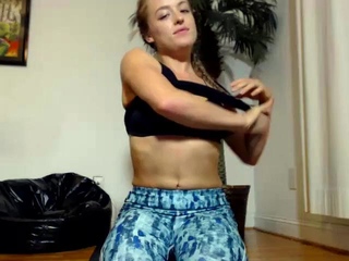 Stacked brunette goes solo toys and masturbation