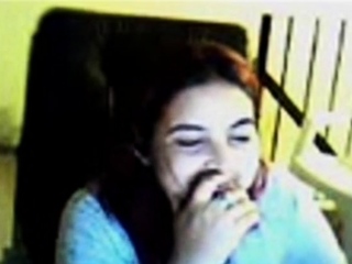 Arab girl on webcam   with big boobs 1