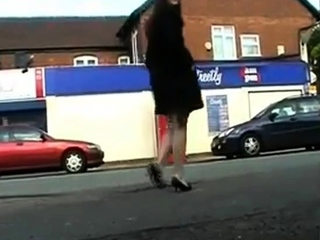 Chubby Milf Exhibitionist