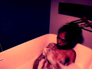 Tiny Asian shemale teen is a very good cock sucker