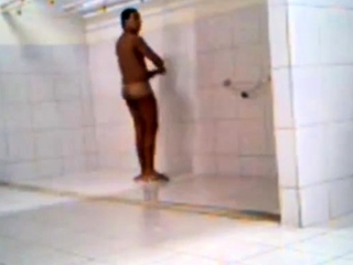 Caught Turned On In Gym Shower...