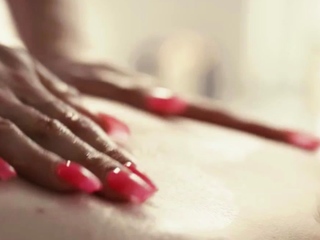 TS Casey bangs TBabe Customer Ellas ass