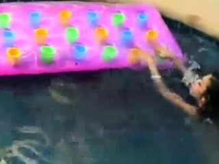 Teen Ladyboy Tao Having Fun In Swimming Pool