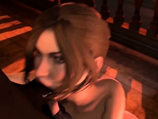 Cute Lara Croft Game Tomb Raider Dick...