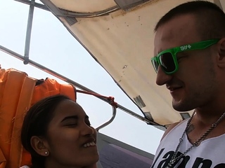 Rented a boat for a day with Asian GF