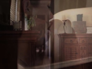 Horny shemale licks and fucks her stuck friend in the window