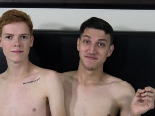 Two Twinks Fuck And Suck Huge...
