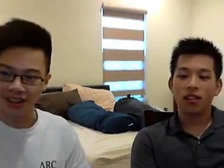 2 asian twinks on gay cam
