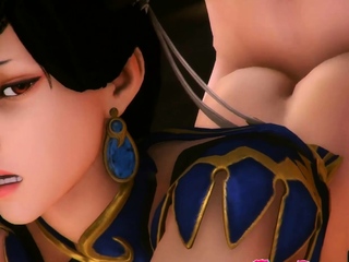 3D Nude Street Fighter Characters Compilation of 2020!
