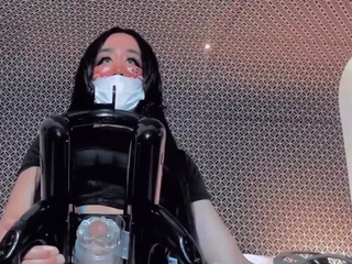 Amazing TBabe Kate Yoshi Jerking Off on Webcam 3