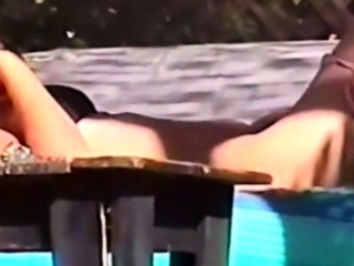 Sister caught masturbating by our pool