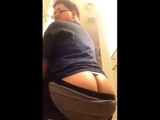 Thick black chub ass