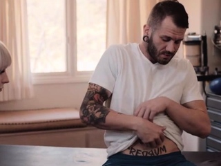 TGirl Lianna tries banging her BFs ass