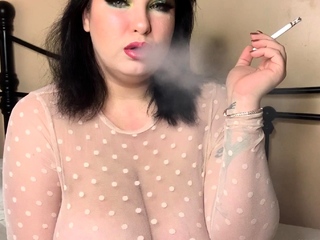 Brunette big boobs dildo webcam...