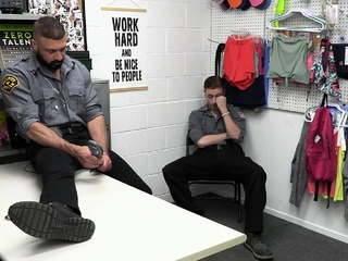 Hot Lp officers are trying to get through their shift