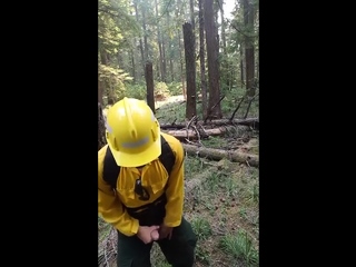 Real wildfire worker...