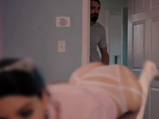 Busty trans woman toyed her ass and fucked by her bestfriend