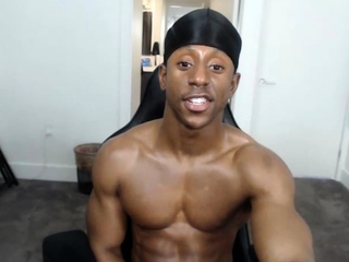 Dirty black gay muscle men