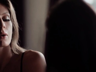 Tattooed stepmom get her pussy banged by her TS stepdaughter