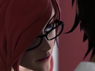 3D Hentai MILF Teacher and Student Fuck