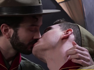Two Hot Gay Scout Boys Having Sex In Tent...