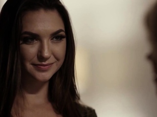 Goth babe gets her pussy licked and fucked by stepbros TS gf