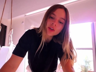Blonde Teen Sierras First Erotic Masturbation Video...