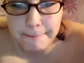 Titted Chubby With Glasses...