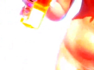 Latina teen masturbates