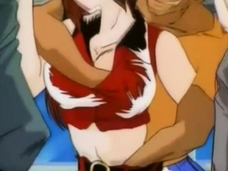 Hentai babe takes dick