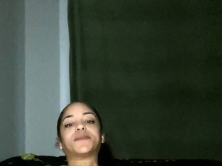 Hot Black Maid Does Some Webcam...