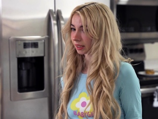 Tiny stepsister teen had a real problem