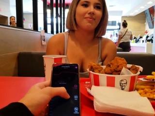 Cute Real Girl Public Lush Control Gets Fucked