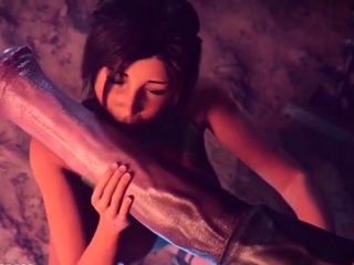 Foxy 3D Superwoman bounces up and down on a cock